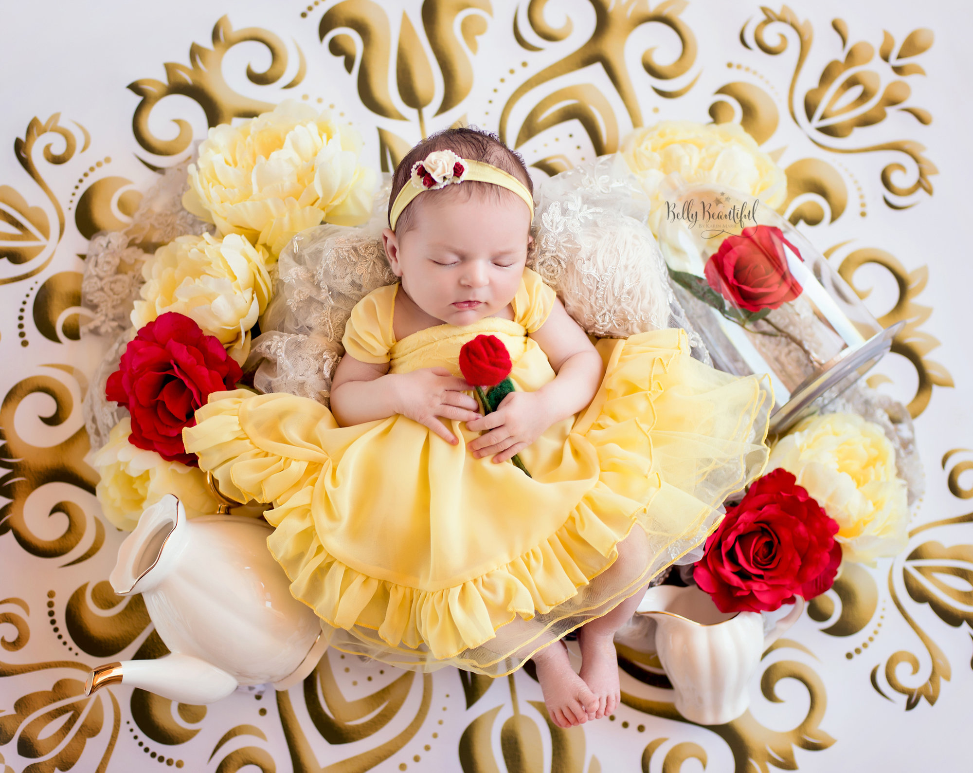 disney newborn photography