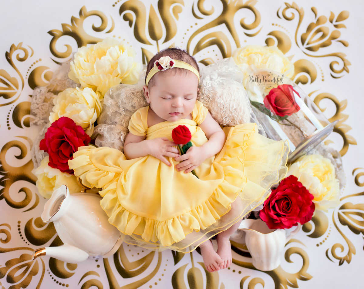 Photographer Transforms Newborns Into Tiny Disney Princesses Cafemom Com