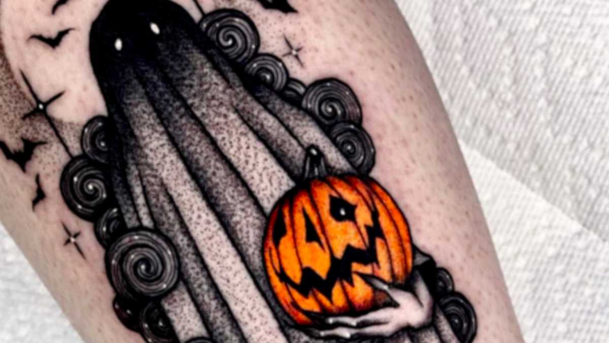 30 Tattoos for Anyone Who's Obsessed With Halloween 