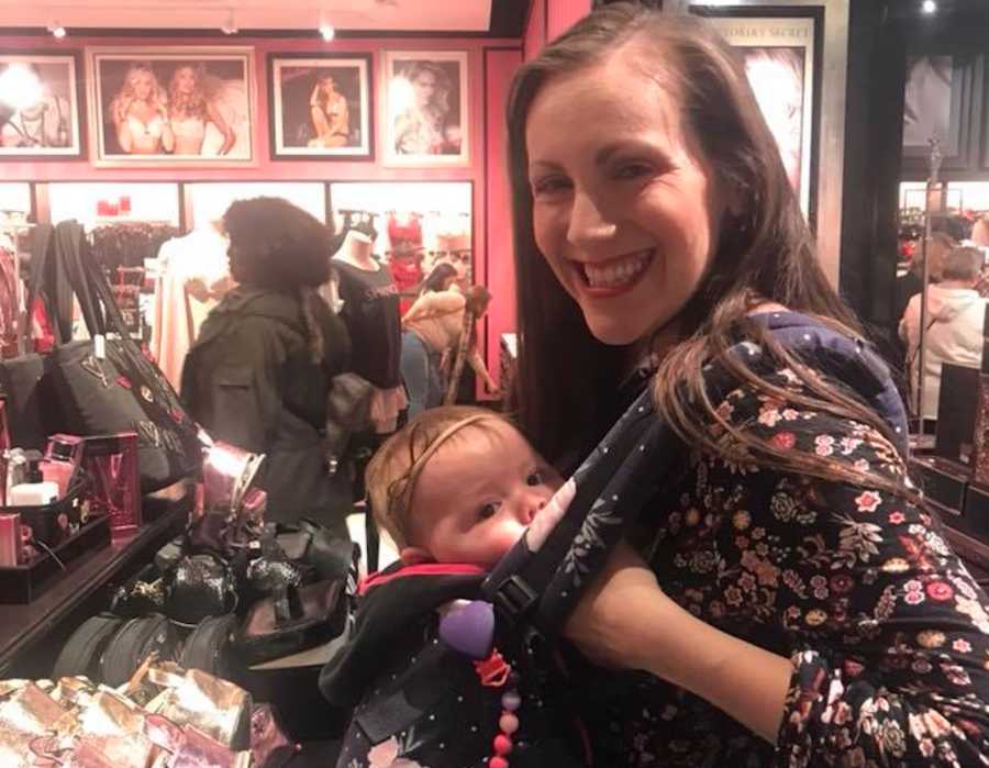 Mom Shamed At Victoria's Secret For Breastfeeding