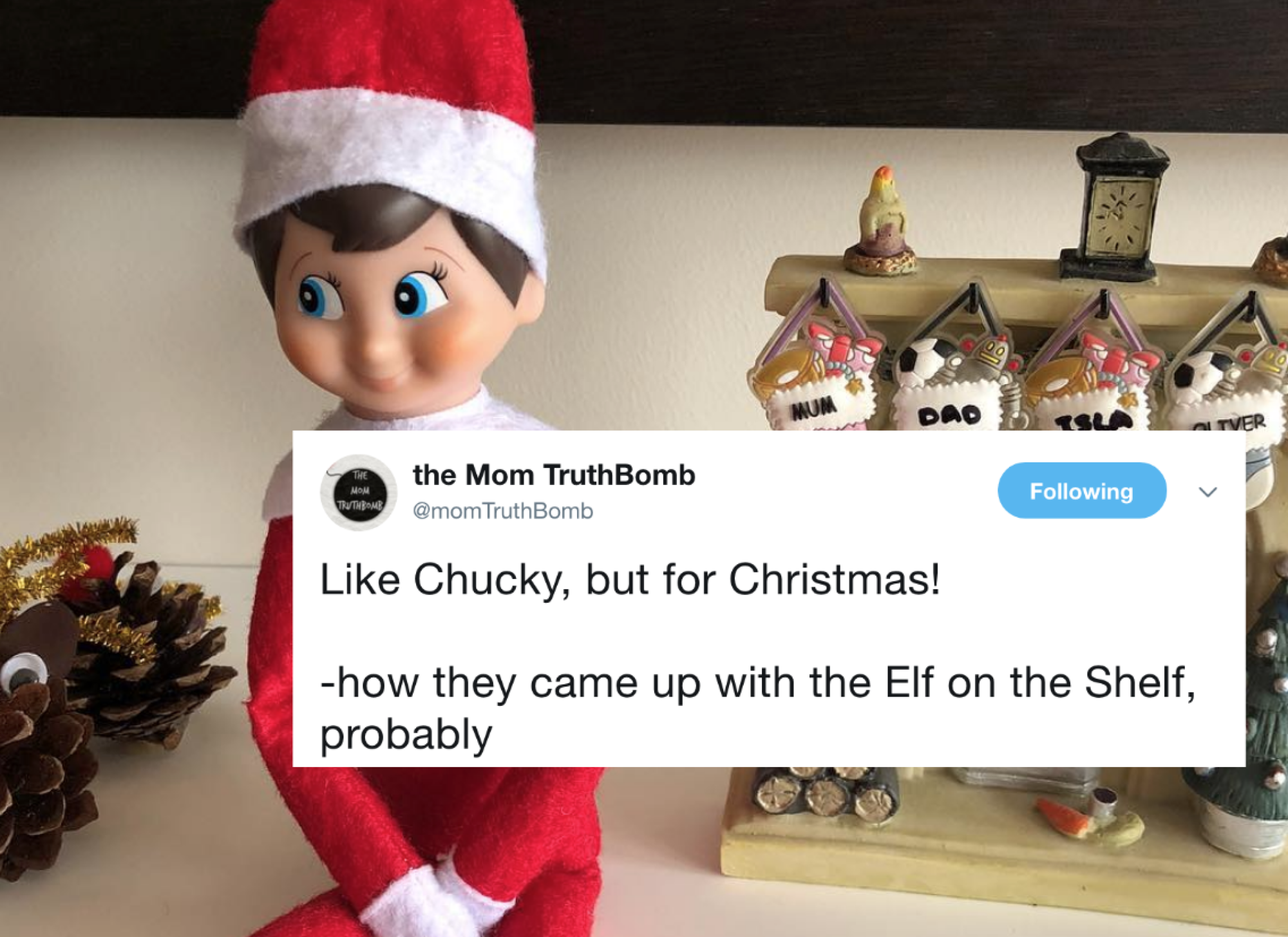 13 Hilarious Tweets From Parents Who Love to Hate Elf on the Shelf
