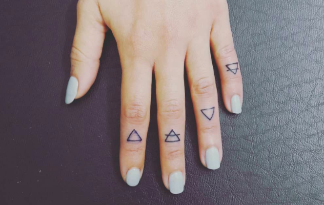 Small finger tattoos  INK ART LINK