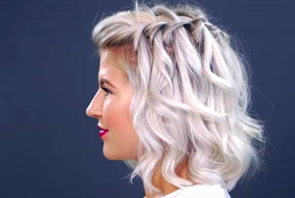 10 easy hairstyles for short hair! Very cute and nice hairstyles