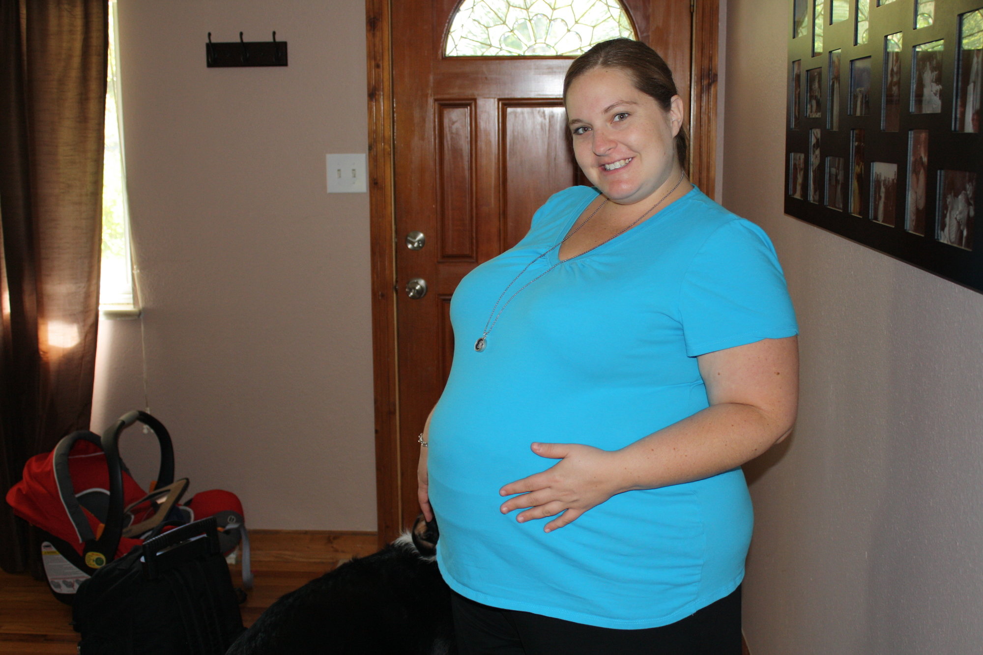 Толстая беременная