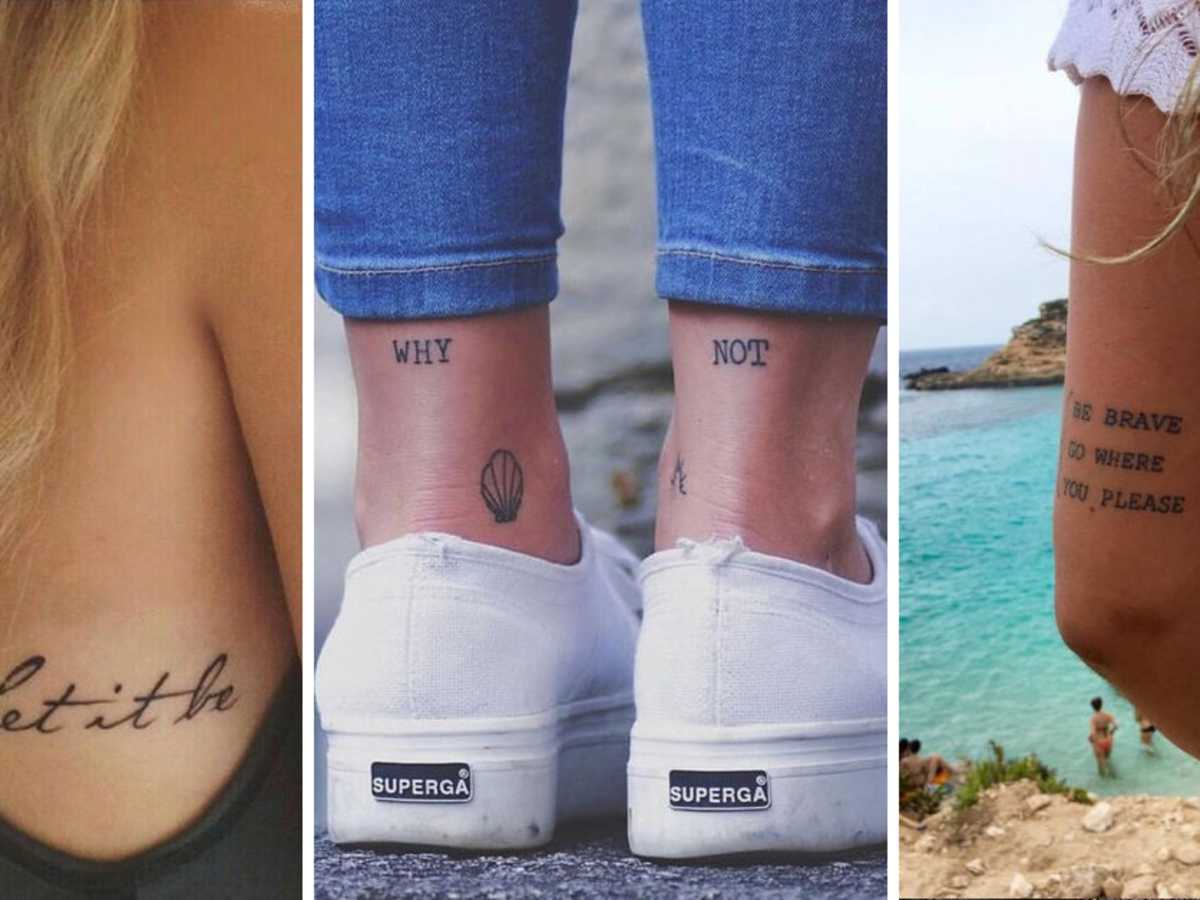 60 Inspiring Quote Tattoos 