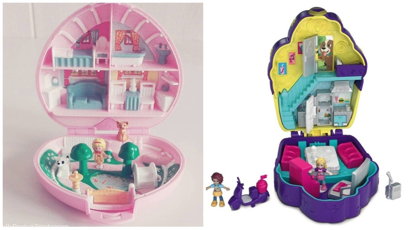 polly pocket sets from the 90s