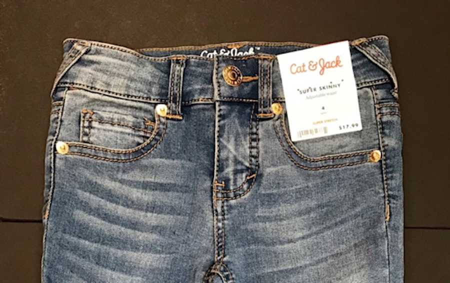 Topson Downs Recalls Cat & Jack Girls' Star Studded Jeans Due to