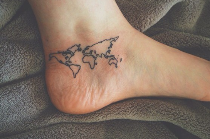 62 Beautiful Ankle Bracelet Tattoos