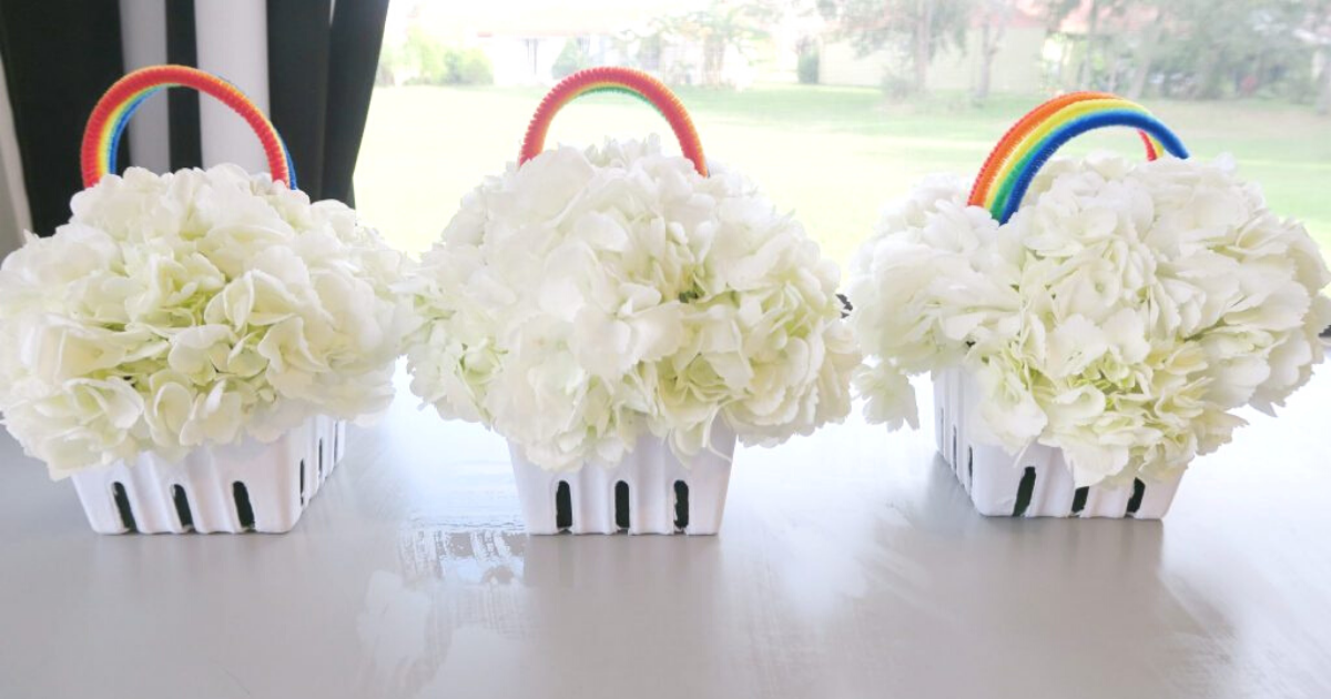 homemade baby shower centerpieces for tables