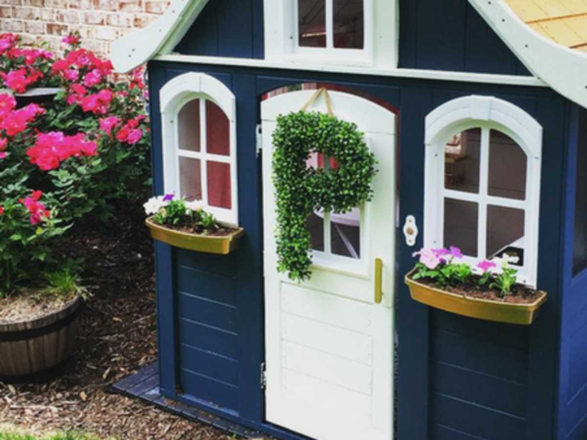 Costco wooden playhouse deals