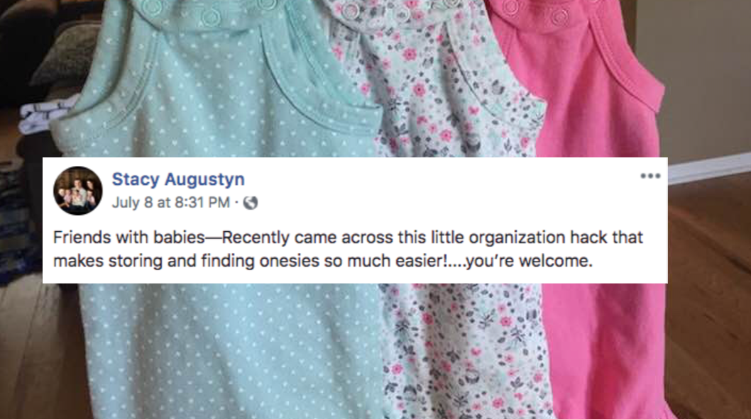 Parents Are Obsessing Over This Mom's Simple Onesie Hack