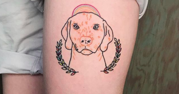 Lakeside Tattoos  Puppy dog outlines done by Caitlin   Bookings   Contact number  07 3820 9258  Email  lakesidetattoosgmailcom    Facebook