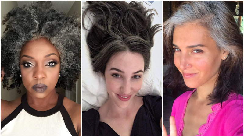 These 50 Women Refuse To Dye Their Hair And Look Amazing Anyway | DeMilked