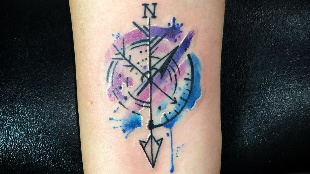 Straight and Arrow — Lighthouse Tattoo