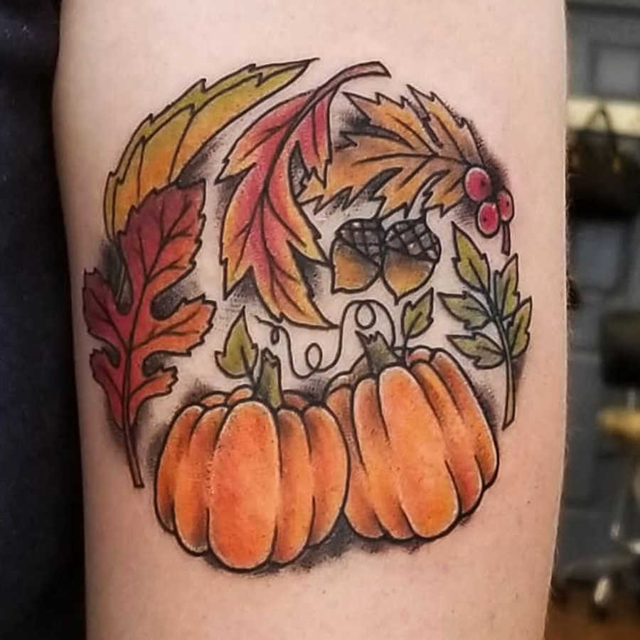 fall tattoo