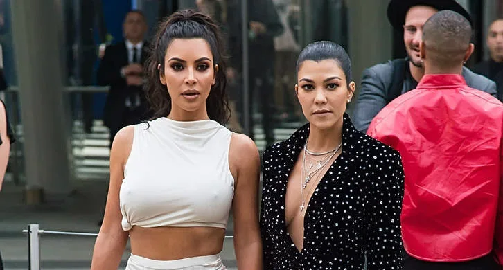 kourtney and kim kardashian