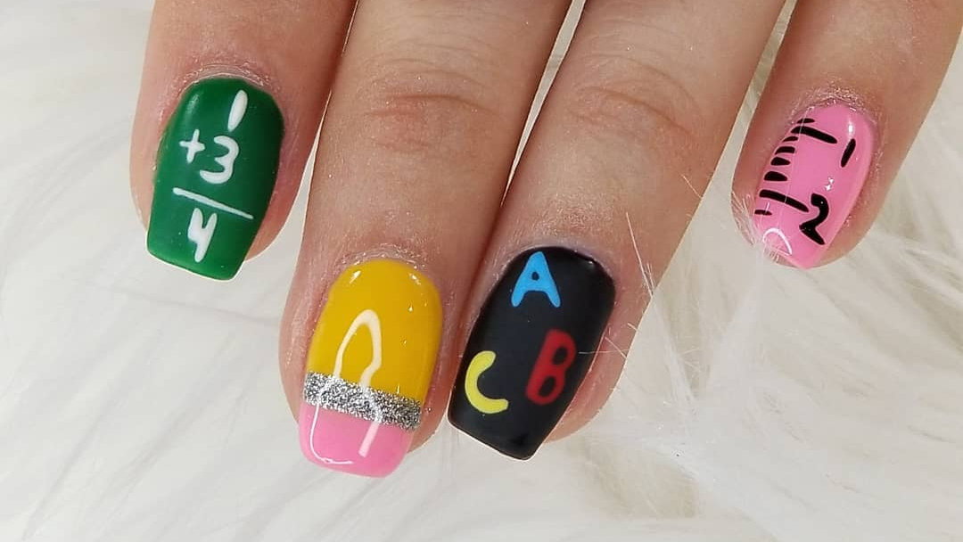 Back to School: Crayon Nail Art | Fine Polish