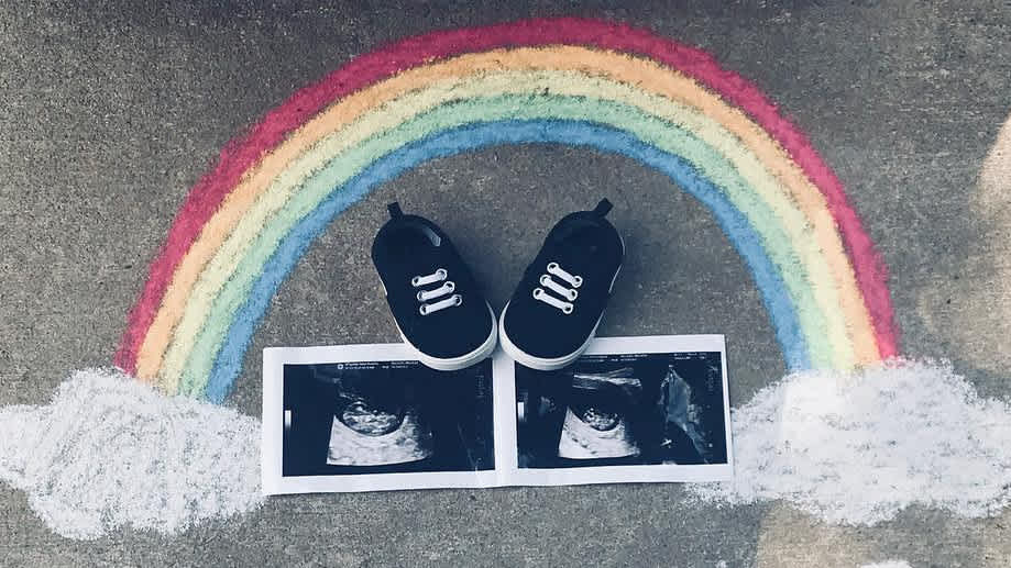 20 Powerful Pregnancy Announcements For A Rainbow Baby Cafemom Com