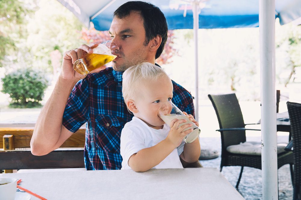 Experts Warn About Drinking In Front Of Your Kids | CafeMom.com