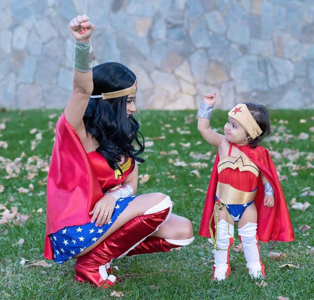DIY Wonder Woman Movie Halloween Costume - Made by a Princess