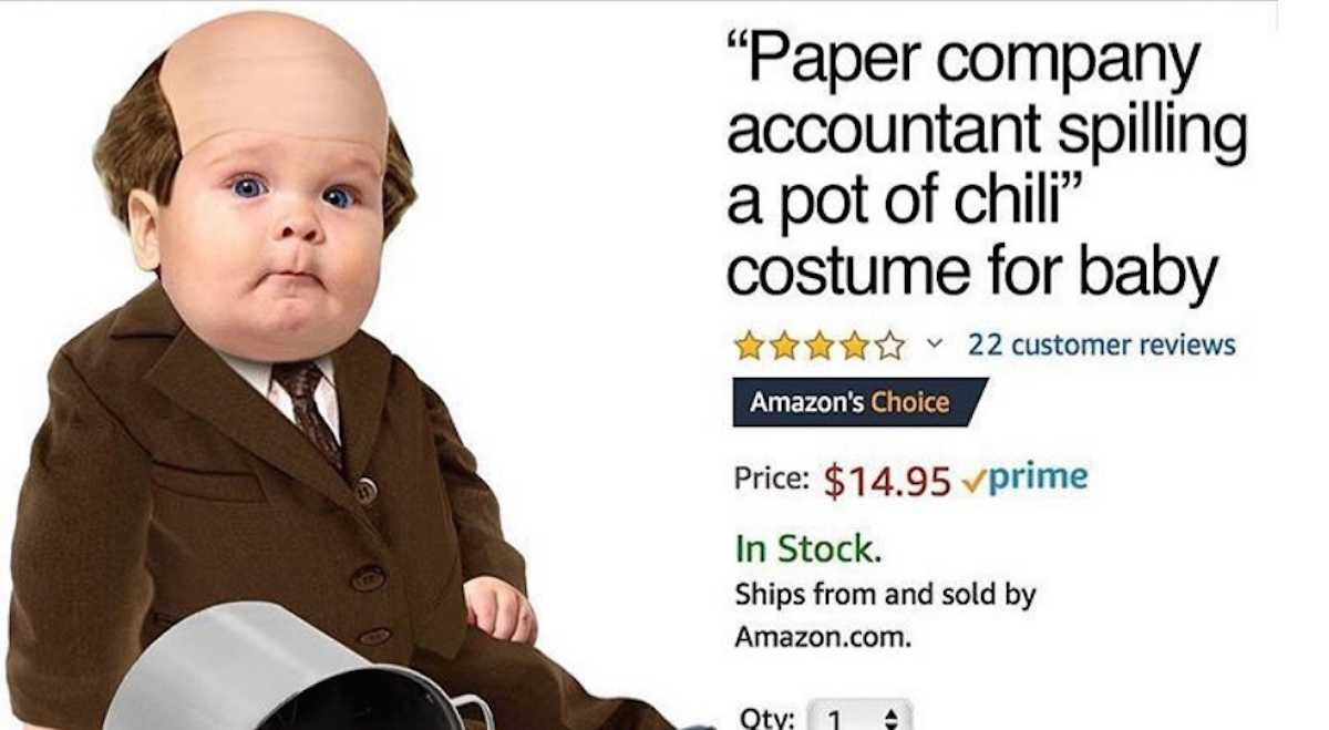 This Viral Baby Costume Is Inspired by 'The Office' Scene 