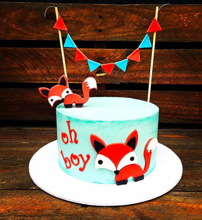 Baking a 1st Birthday Fox Cake with the Joseph Joseph Nest 9 - Leelee Loves