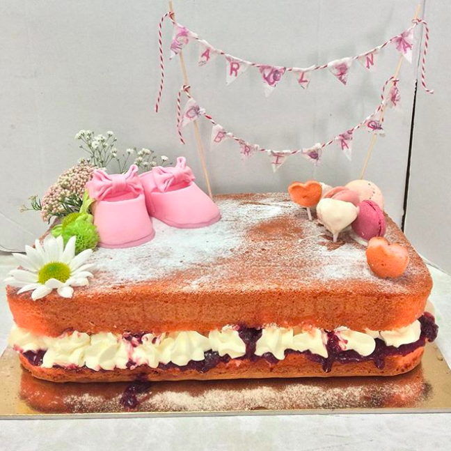 Cake (1 Kg) - Baby Shower -Std1 | Party Spot