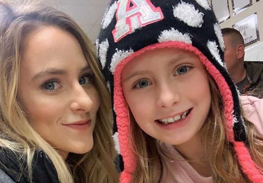 Leah Messer Twins With Her Daughter In New Photo