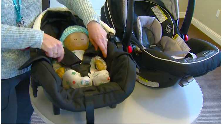 Car seats sales for fake babies