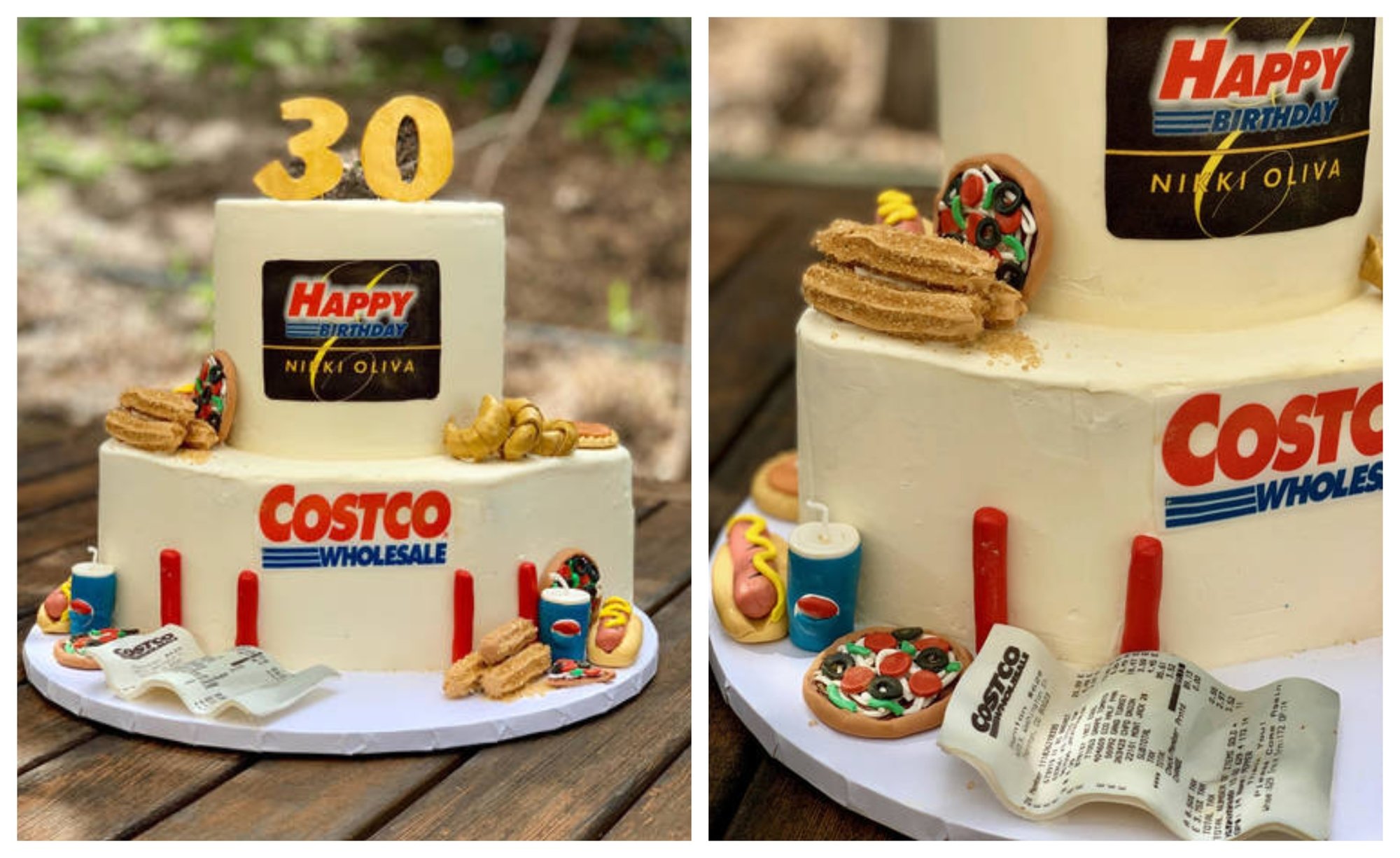 This CostcoThemed Birthday Cake Is a Sight to Behold