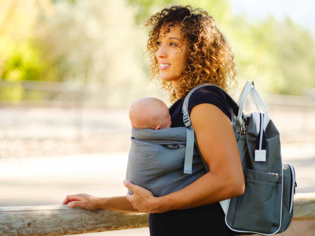 Diaper bag deals and baby carrier