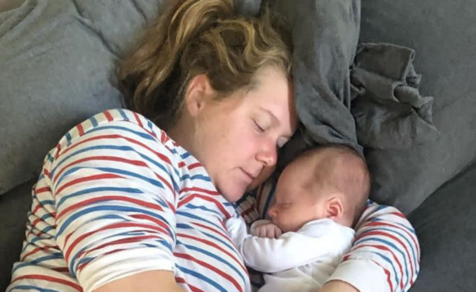 Scary Mommy on X: Amy Schumer's Mesh Underwear Pics Are Peak 'New Mom'    / X