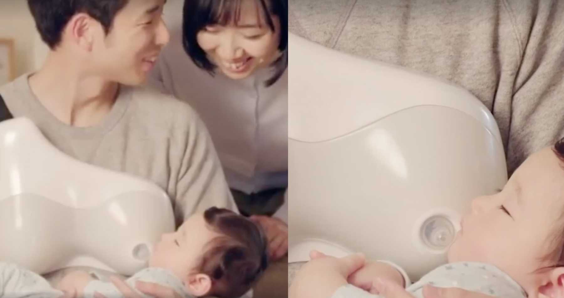 This Wearable Device Helps New Dads Breastfeed