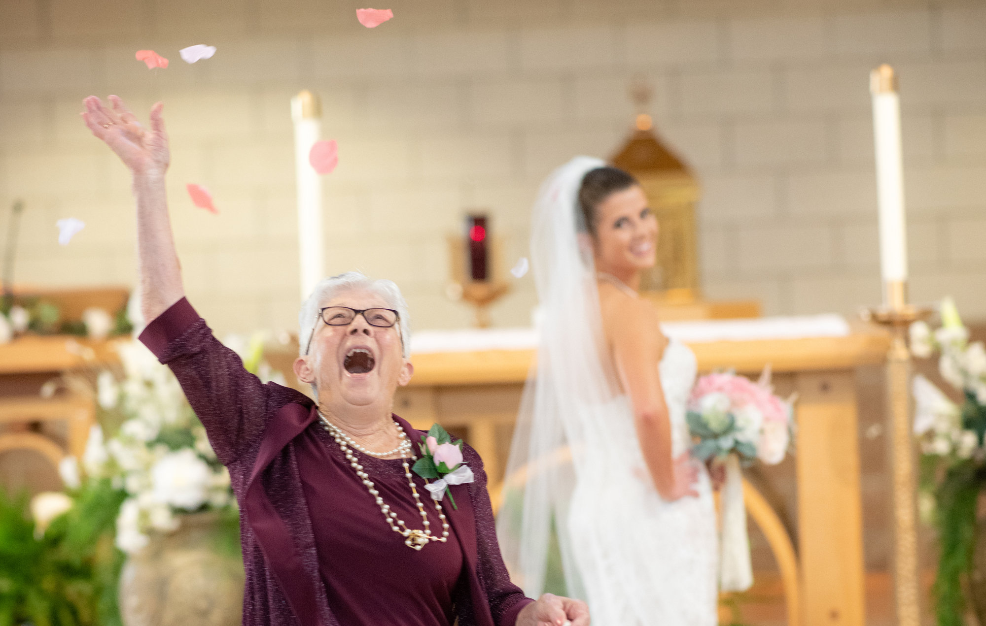 83 year sale old flower girl