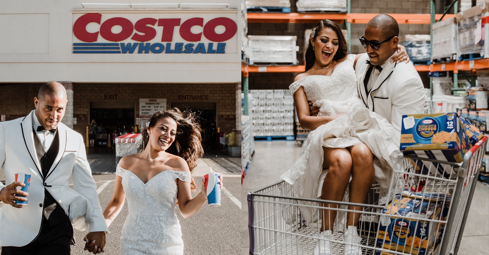 Couple Who Met in Costco Return for Their Wedding Photos CafeMom