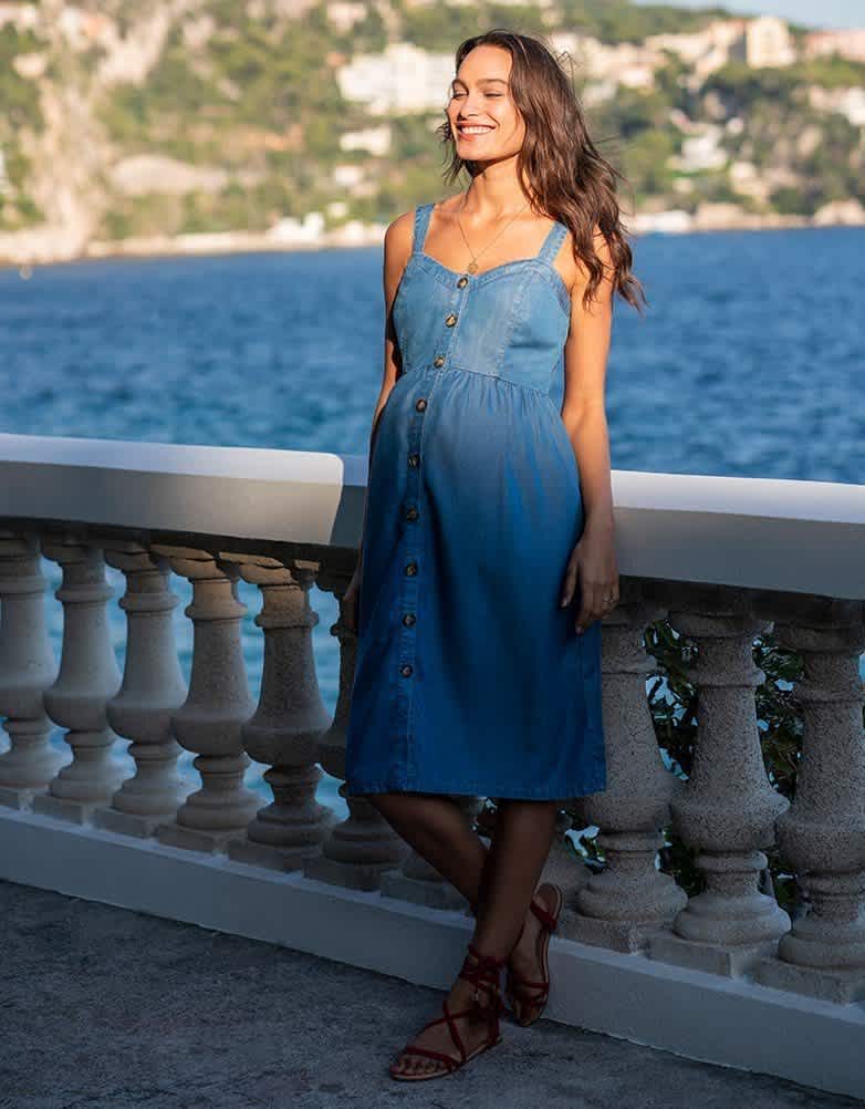 20 Maternity Dresses to Wear a Summer Baby Shower |