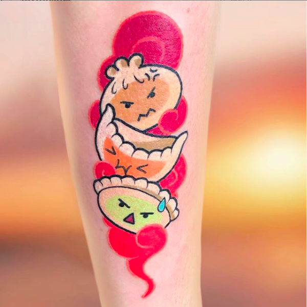 Kawaii Sushi Tattoo  Tattoos Friendship tattoos Vegas tattoo