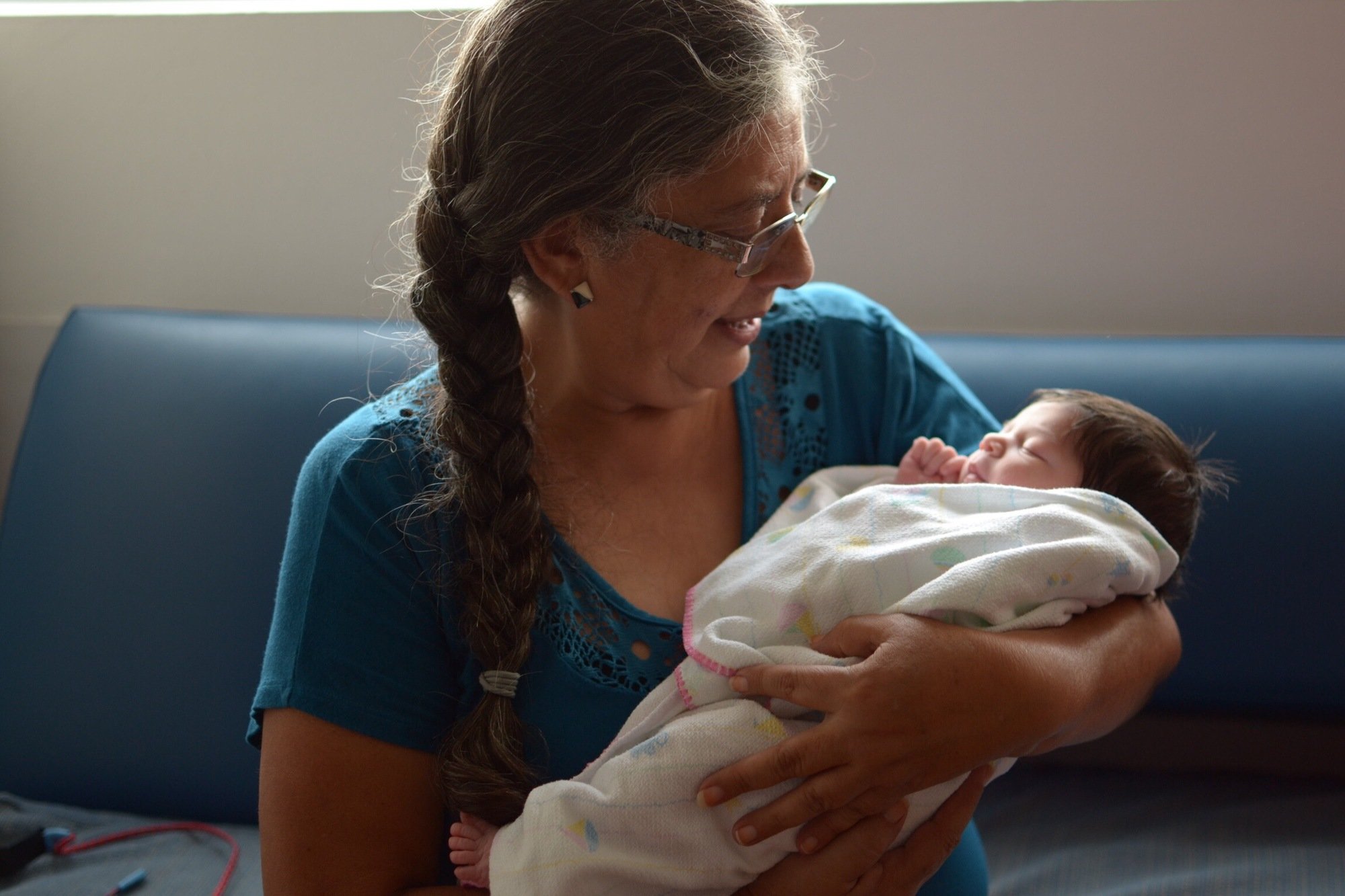 Mom Is Ticked After Grandma Has Coughing Fit & Kisses Baby