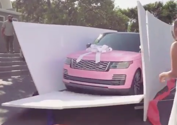 baby girl range rover