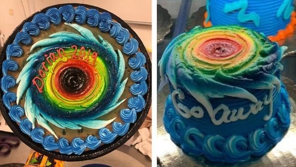 Stores In Florida Are Selling Hurricane-Themed Cakes As Dorian Approaches