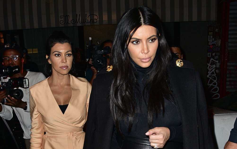 Kim & Kourtney Kardashian's Feud Reportedly Continues | CafeMom.com