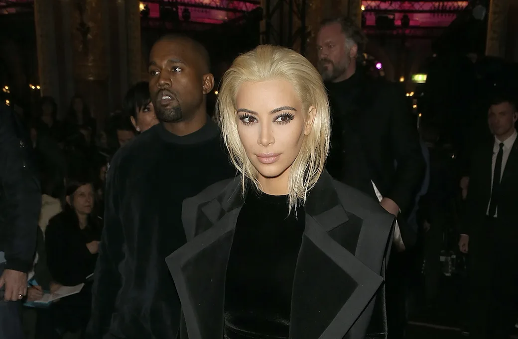 kim kardashian blonde