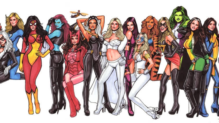 women superheroes list