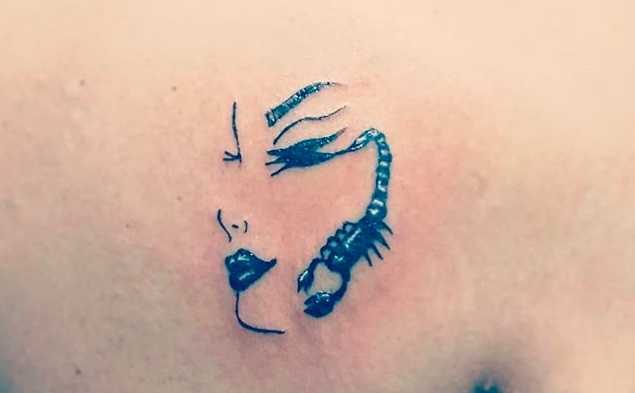 girly scorpio tattoos