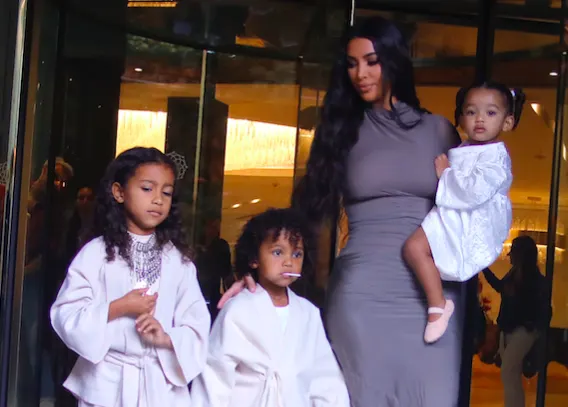 kim kardashian chicago north saint west