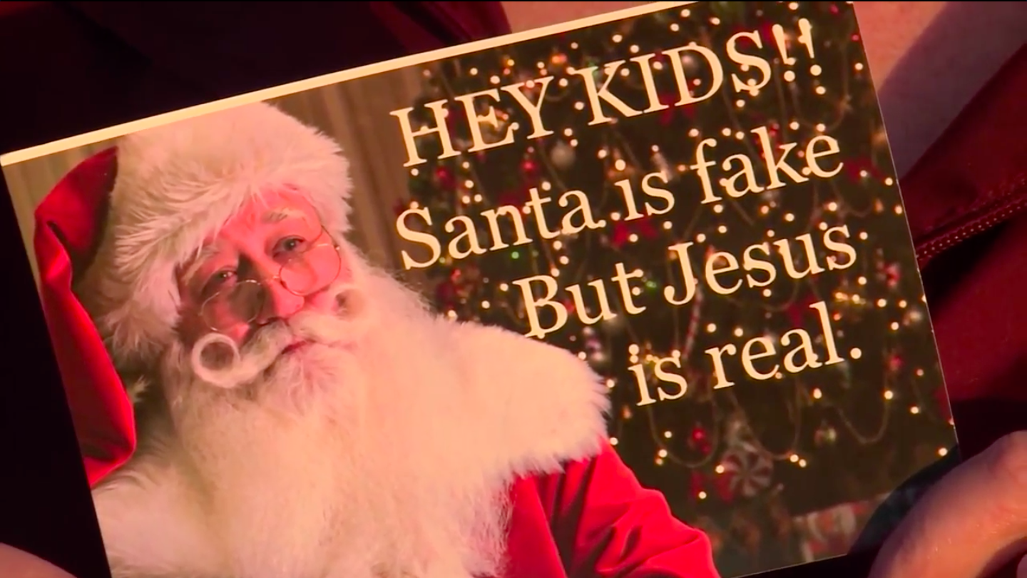 Somebody's Leaving Notes on Walmart Toys That Santa Is Fake