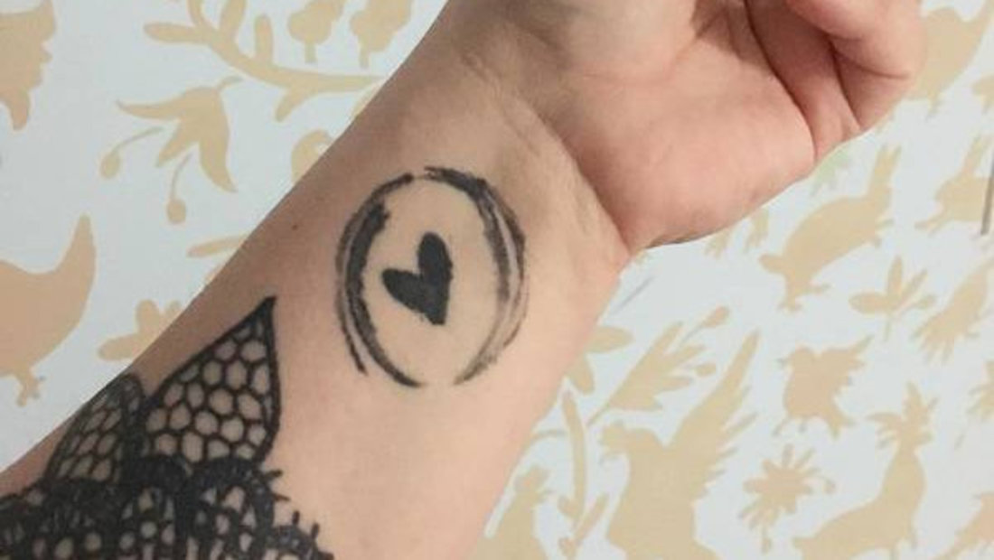 tiny tattoos — howgoesitbro: I got my first tiny tattoo...