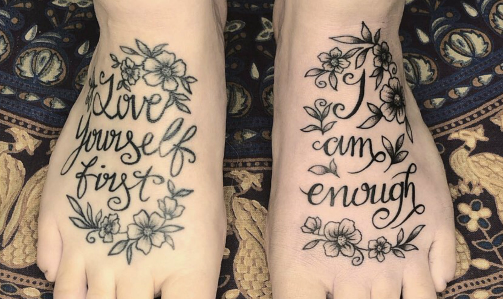 I Am Enough Tattoo: Meanings Designs Ideas – neartattoos