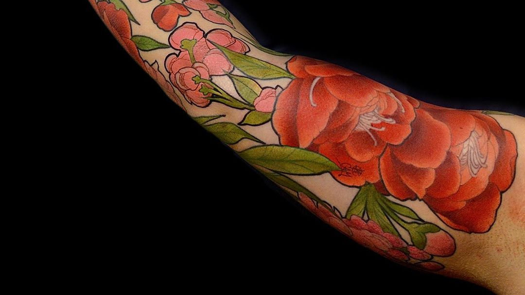 20 Perfect Peony Tattoos for a Pop of Floral Ink  CafeMomcom
