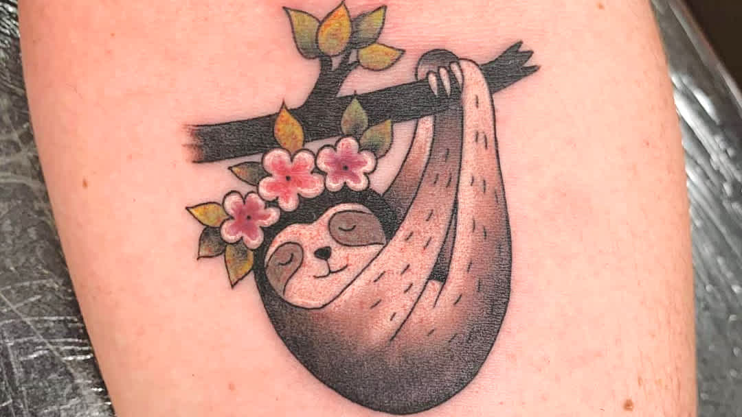 20 Sweet Sloth Tattoos That Are Too Cute To Handle